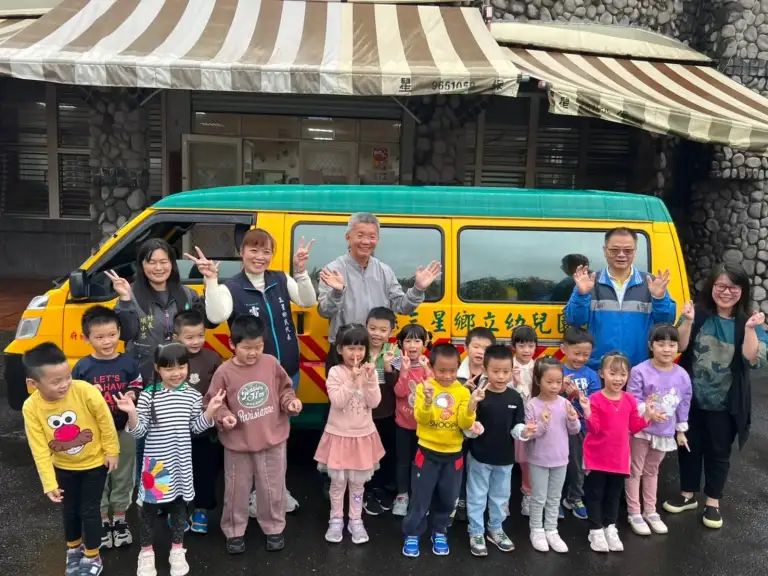 接送幼兒更舒適安全 三星鄉立幼兒園娃娃車汰舊換新