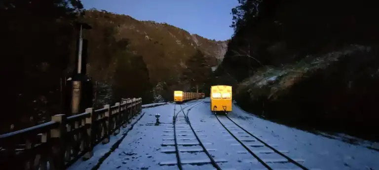 太平山逾千遊客賞雪 大年初一清晨八時開園 【影音新聞】