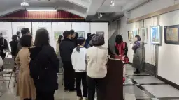 宜蘭酒廠紅露藝廊舉辦～「手把手粉彩畫師生成果展」【影音直播】