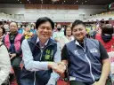 衛生保健志工表揚～林國漳與吳宗憲互動熱絡．與張勝德呈現政治微妙畫面