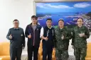 感念鳳凰颱風救災辛勞．蘇澳鎮長李明哲春節慰勞12駐軍單位