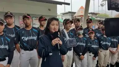 黃雯如力挺員山基層體育．串聯企業資源助攻球隊