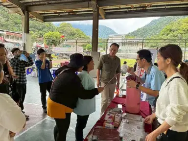 村運會熱鬧護正義～文化局跨界宣法治