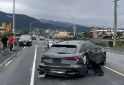 醉不上道 自撞燈桿毀車還觸犯公共危險罪嫌【影音新聞】