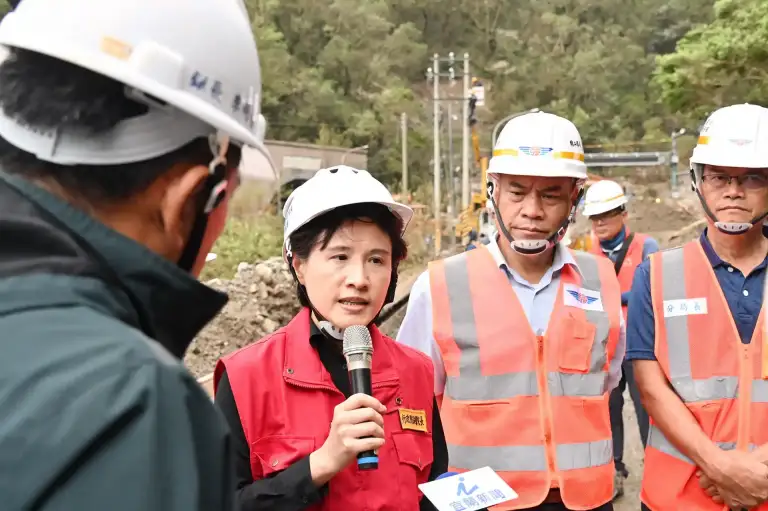 視察蘇花新澳隧道搶通情形 行政院鄭副院長:讓蘇花路廊早日通車