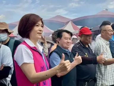 游美蘭首穿參選背心亮相～健走饗瓜果活動展現基層實力 【影音新聞】