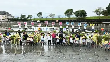 羅東鎮公所推土地公春遊與食農教育～祈福健走、親子插秧熱鬧登場【影音新聞】